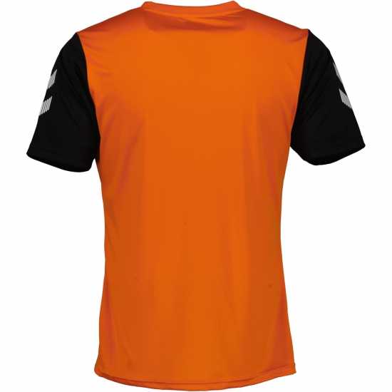 Футболни тренировъчни горнища Hummel Match Jersey Juniors Танжерин/Черно Hummel Match Jersey Juniors Танжерин/Черно Футболни тренировъчни горнища