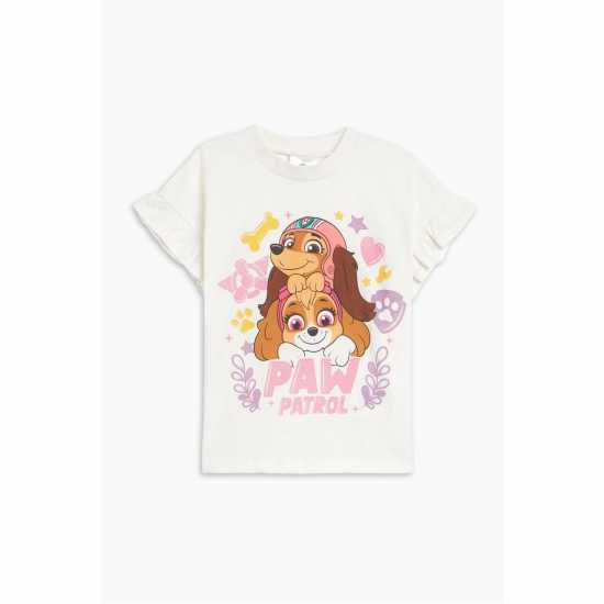 Character Kids' Paw Patrol Frill T-Shirt  