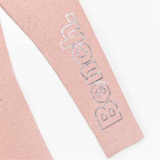 Детски клинове Bench Girls Pack Of 2 Marl Pink/charocal Leggings Bench Girls Pack Of 2 Marl Pink/charocal Leggings Детски клинове