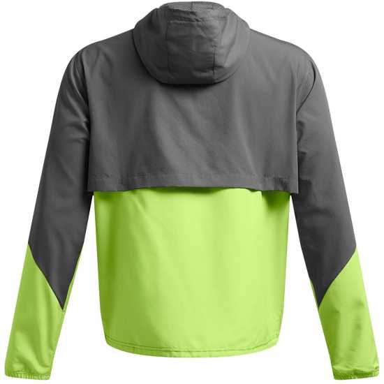 Under Armour Legacy Lightweight Windproof Windbreaker Сиво 