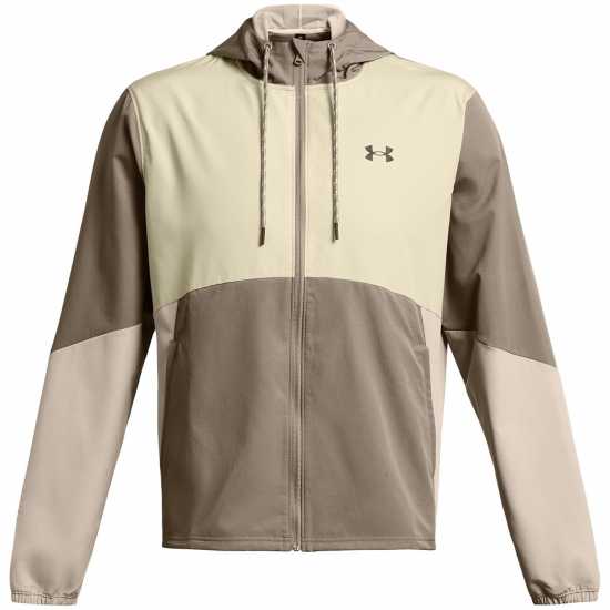 Under Armour Legacy Lightweight Windproof Windbreaker Brown 