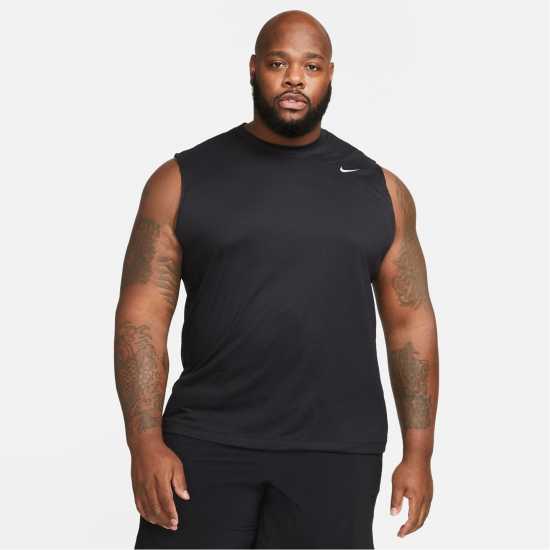 Dri-fit Legend Men's Sleeveless Fitness T-shirt  Мъжко облекло за едри хора