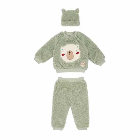 Hello World Bear Borg Clothing Set Babies  