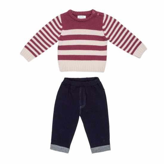 Hello World Knitted Jumper Set  