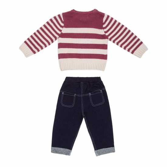 Hello World Knitted Jumper Set  