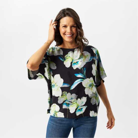 Biba Woven T-Shirt  Дамски ризи и тениски