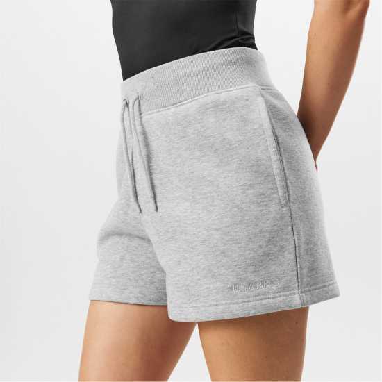 Дамски къси панталони Usa Pro Дамски Шорти Pro Fleece Shorts Womens Сив марл Usa Pro Дамски Шорти Pro Fleece Shorts Womens Сив марл Дамски къси панталони