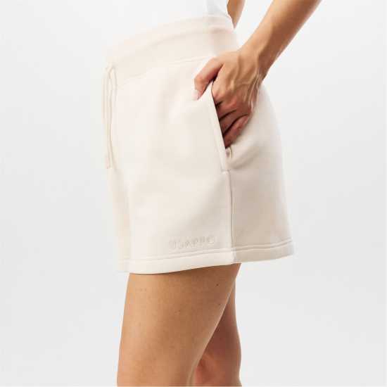 Дамски къси панталони Usa Pro Дамски Шорти Pro Fleece Shorts Womens Крем Usa Pro Дамски Шорти Pro Fleece Shorts Womens Крем Дамски къси панталони