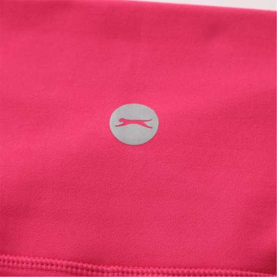 Slazenger Дамски Шорти Cycling Shorts Womens Малина/Черно Дамски къси панталони