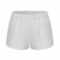 Slazenger Дамски Шорти Fleece Shorts Womens Ледено сиво марл Дамски къси панталони