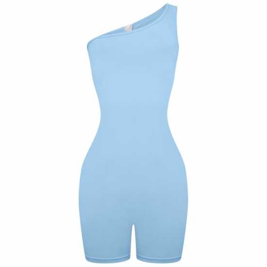 Honeyz Romper Womens Синьо Дамски къси панталони