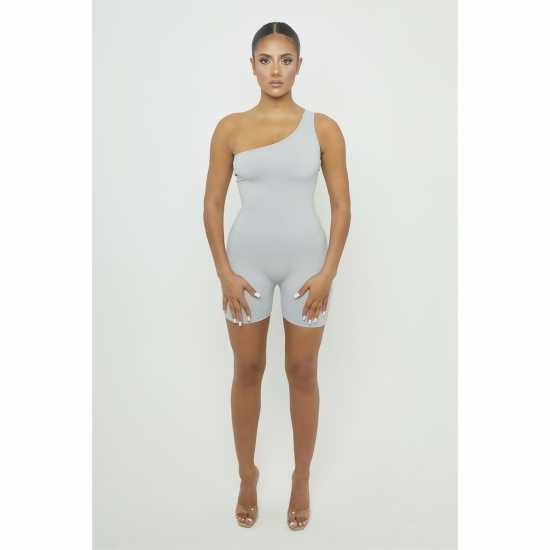 Honeyz Romper Womens Сиво Дамски къси панталони