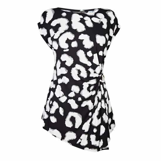 Biba Women's Jersey Trim Short-Sleeve Blouse  