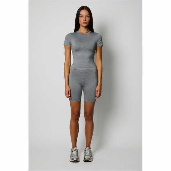 Дамски къси панталони Дамски Шорти Honeyz Signature Shorts Womens Сиво Дамски Шорти Honeyz Signature Shorts Womens Сиво Дамски къси панталони