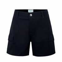 Soulcal Дамски Клин Cargo Short Ladies Черно Дамски къси панталони