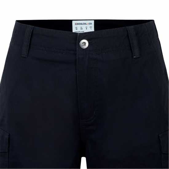 Дамски къси панталони Soulcal Дамски Клин Cargo Short Ladies Черно Soulcal Дамски Клин Cargo Short Ladies Черно Дамски къси панталони