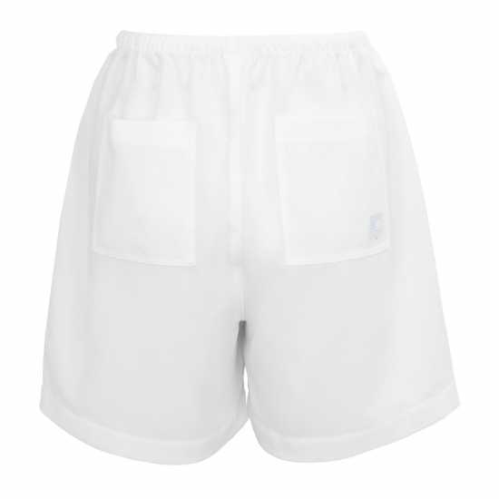 Soulcal Linen Short Ld53 Бяло Дамски къси панталони