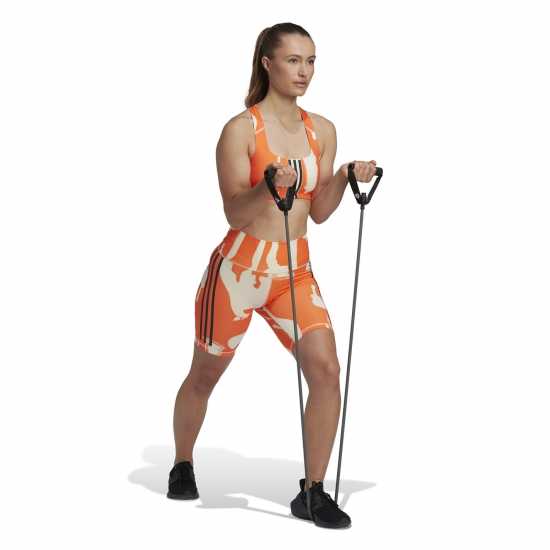 Adidas Originals Cycling Shorts Orange/Beige Adidas Originals Cycling Shorts Orange/Beige