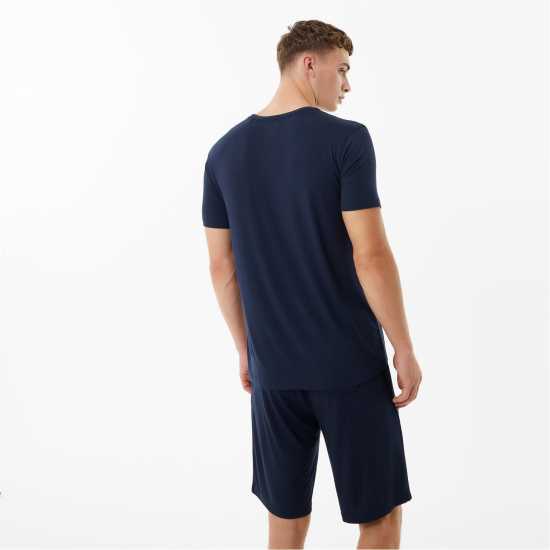 Modal T-Shirt Navy Мъжки пижами