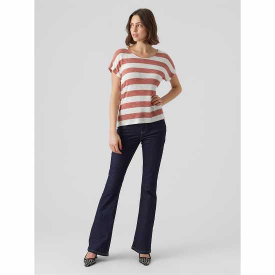 Дамски ризи и тениски Vero Moda Vm Wide Stripe T-Shirt Vero Moda Vm Wide Stripe T-Shirt Дамски ризи и тениски