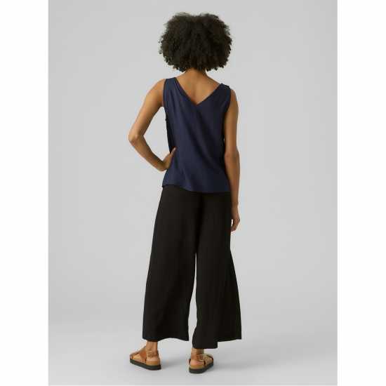 Дамски ризи и тениски Vero Moda Vmbumpy Sleeveless Top Нави блейзър Vero Moda Vmbumpy Sleeveless Top Нави блейзър Дамски ризи и тениски