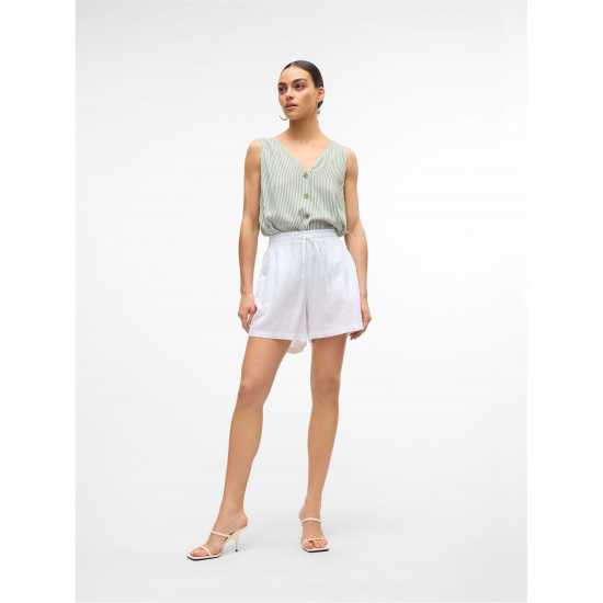 Vero Moda Linn Wvn Shorts Ld99 Снежана Бяла 
