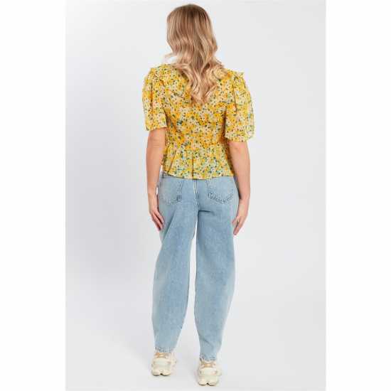 Influence Flrl Rufl Blous Ld99  Дамски ризи и тениски