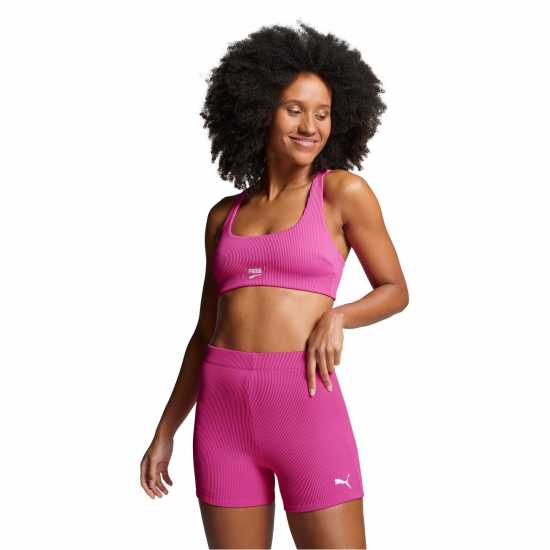 Puma Ribbed Hot Pants Womens  Дамски къси панталони