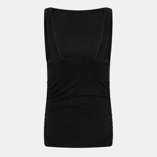 Vero Moda Regitze Top Ld99 Черно Дамски ризи и тениски