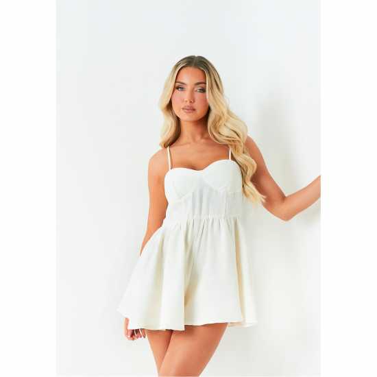 Missy Empire Strappy Playsuit  Дамски къси панталони