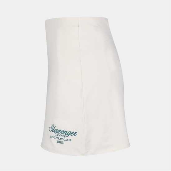 Slazenger Tennis Skort Ld54 White Дамски къси панталони
