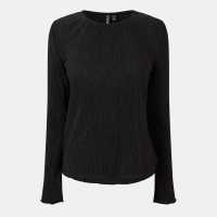Pieces Blouse - Clos Ld99 Black Дамски ризи и тениски