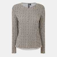 Pieces Blouse - Clos Ld99 Natural Дамски ризи и тениски