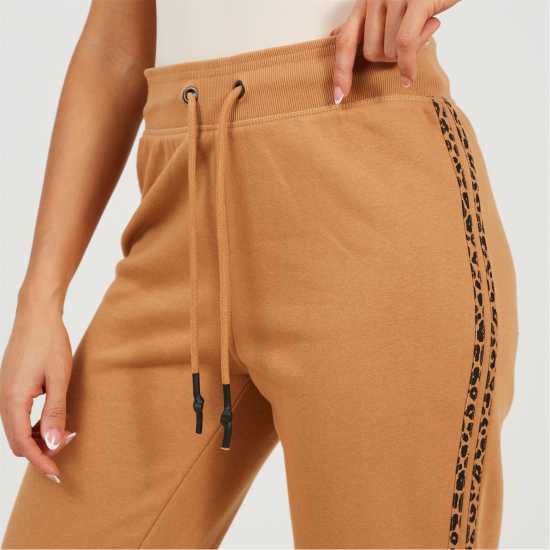 Brave Soul With Leopard Side Stripe  Дамски долнища на анцуг