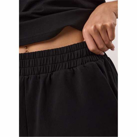 Gym King Gym King Victory Cotton Loopback Short - Black Gym King Gym King Victory Cotton Loopback Short - Black
