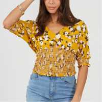 Brave Soul Vneck Blouse Ld99  