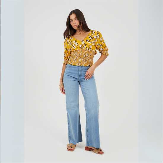 Brave Soul Vneck Blouse Ld99  