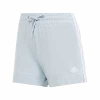 Adidas Дамски Шорти Essentials 3 Stripe Shorts Womens Хало Синьо Дамски къси панталони