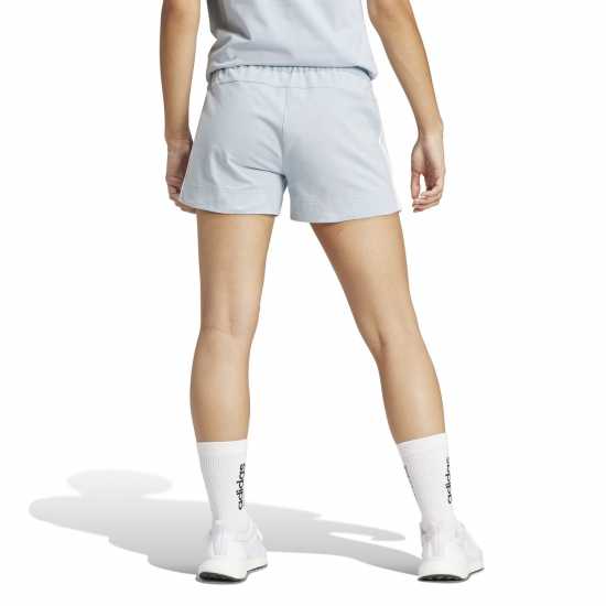 Дамски къси панталони Adidas Дамски Шорти Essentials 3 Stripe Shorts Womens Хало Синьо Adidas Дамски Шорти Essentials 3 Stripe Shorts Womens Хало Синьо Дамски къси панталони