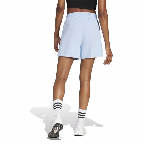 Adidas Дамски Шорти Essentials 3 Stripe Shorts Womens Свети синьо Дамски къси панталони
