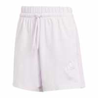 Adidas Дамски Шорти Essentials 3 Stripe Shorts Womens Lavender Дамски къси панталони