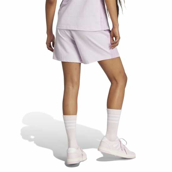 Дамски къси панталони Adidas Дамски Шорти Essentials 3 Stripe Shorts Womens Lavender Adidas Дамски Шорти Essentials 3 Stripe Shorts Womens Lavender Дамски къси панталони