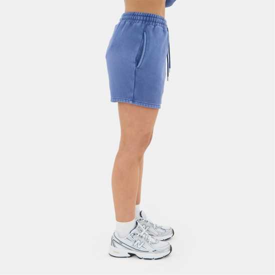I Saw It First Washed Jogger Short Denim Blue I Saw It First Washed Jogger Short Denim Blue