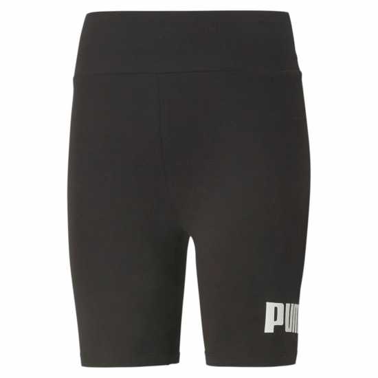 Puma Дамски Шорти Essentials Logo Cycling Shorts Ladies Black Дамски къси панталони