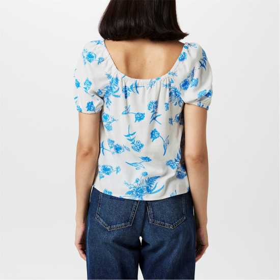 Дамски ризи и тениски Vero Moda Linen Blouse Vero Moda Linen Blouse Дамски ризи и тениски