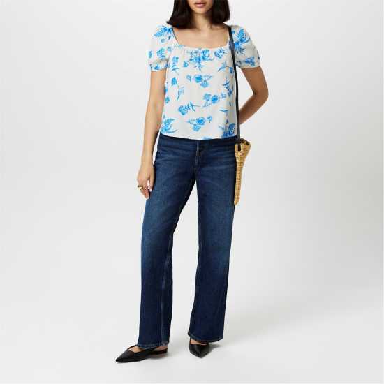 Дамски ризи и тениски Vero Moda Linen Blouse Vero Moda Linen Blouse Дамски ризи и тениски