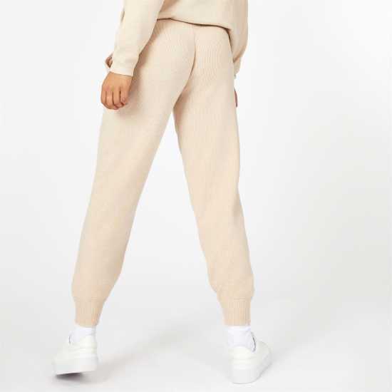 Jack Wills Lounge Knitted Joggers Camel Дамски пуловери и жилетки