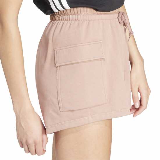Adidas Дамски Шорти Essentials Small Logo French Terry Cargo Shorts Womens  Дамски къси панталони