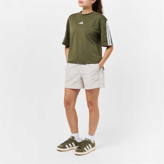 Adidas Дамски Шорти Essentials 3-Stripes Lifestyle Woven Shorts Womens Adidas Дамски Шорти Essentials 3-Stripes Lifestyle Woven Shorts Womens