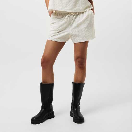 Jack Wills Broderie Shorts  Дамски къси панталони